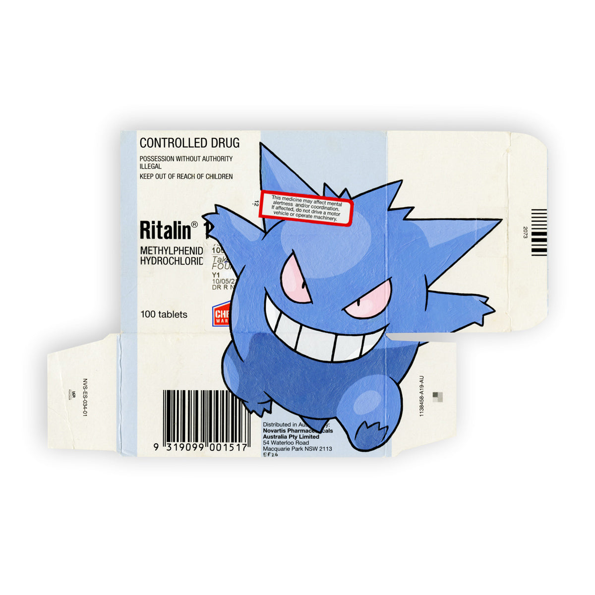 Ben Frost - Gengar on Ritalin
