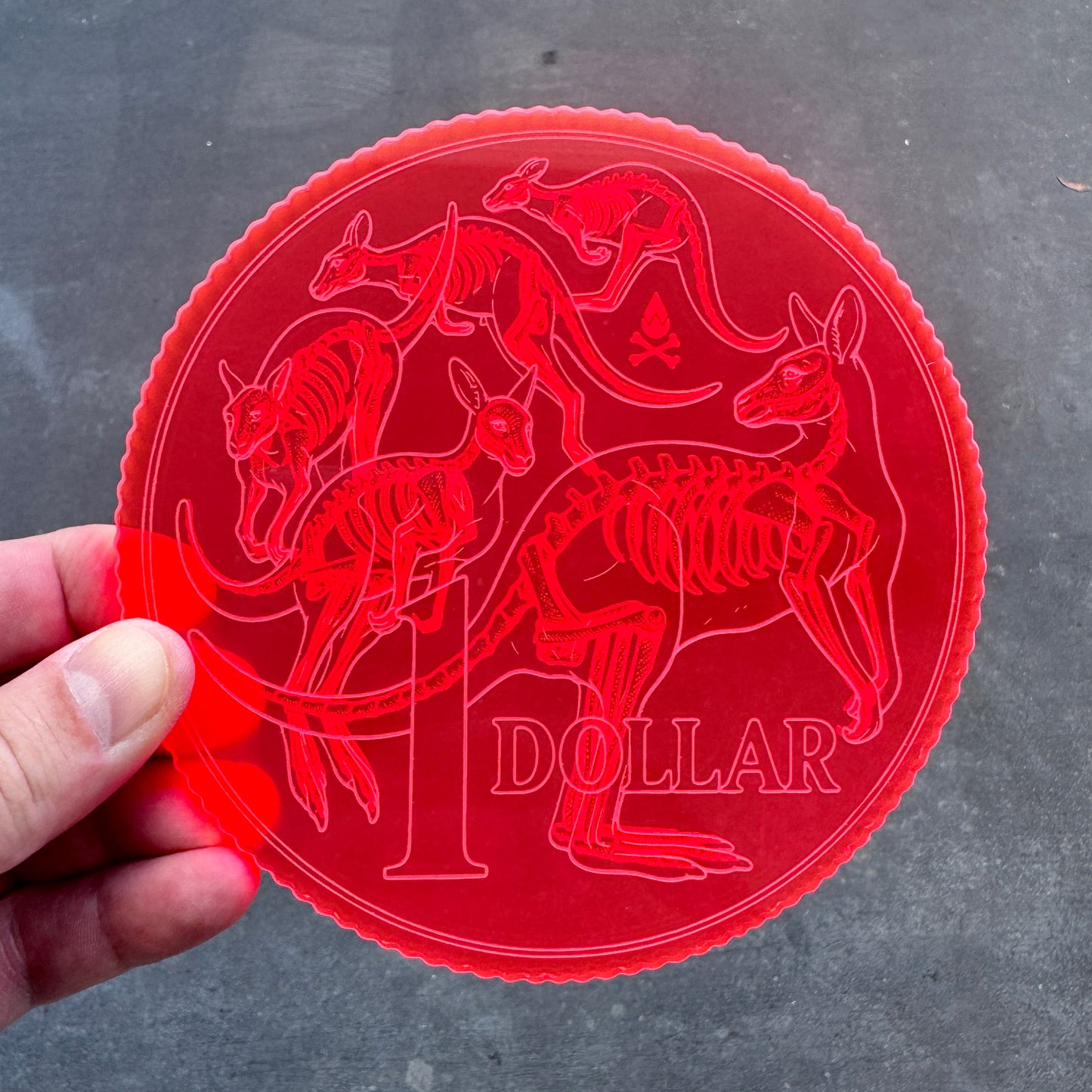 Will Blood - Dollar Coin (Pink)