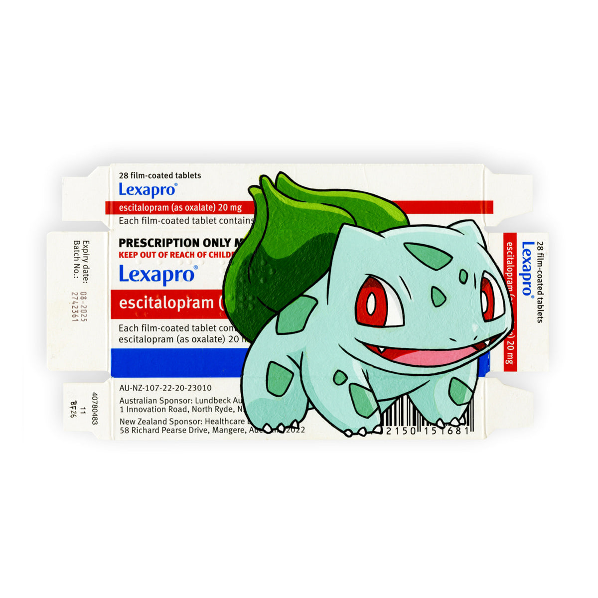 Ben Frost - Bulbasaur on Lexapro