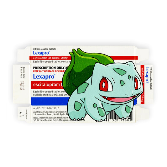 Ben Frost - Bulbasaur on Lexapro