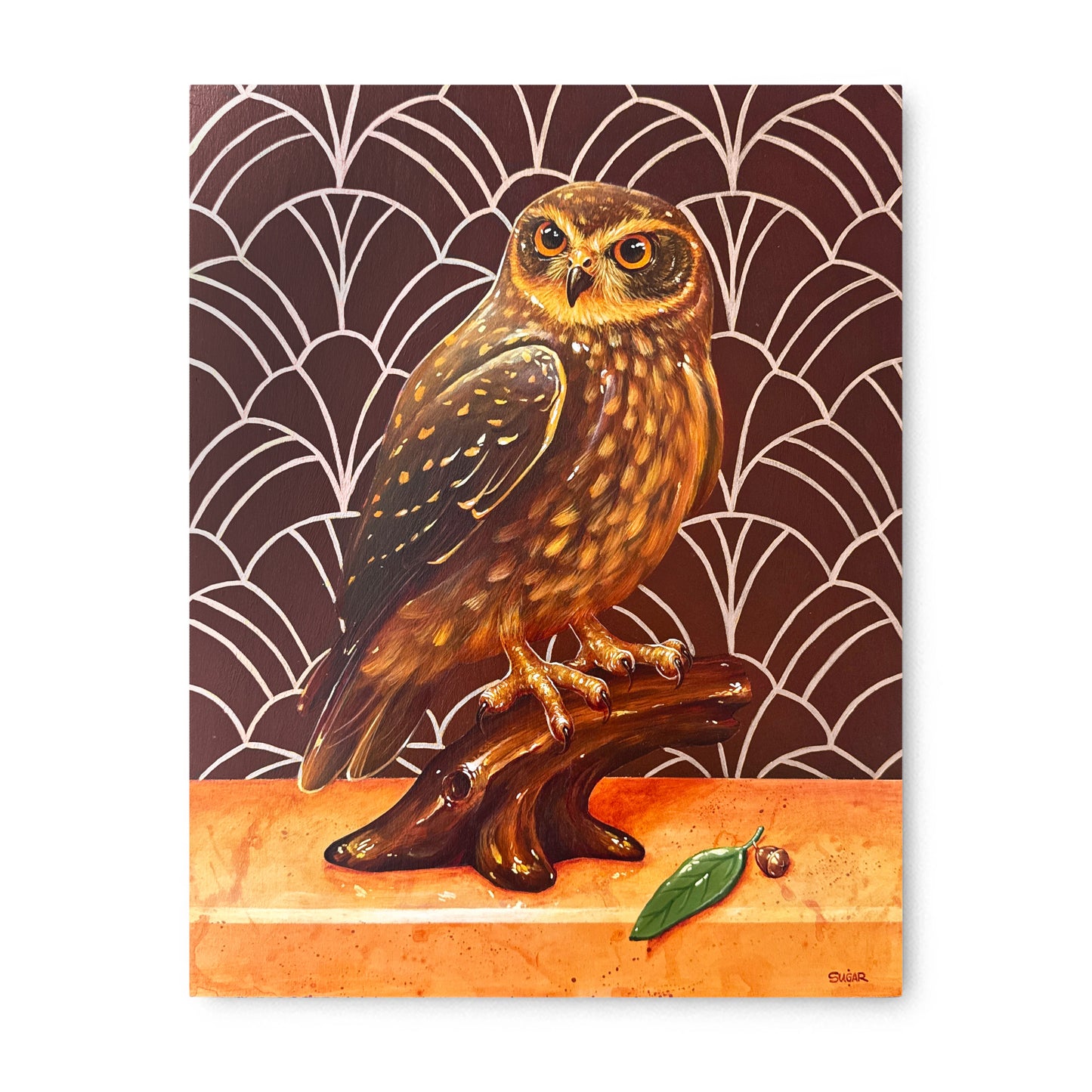 Alex Sugar - Perched Barking Owl