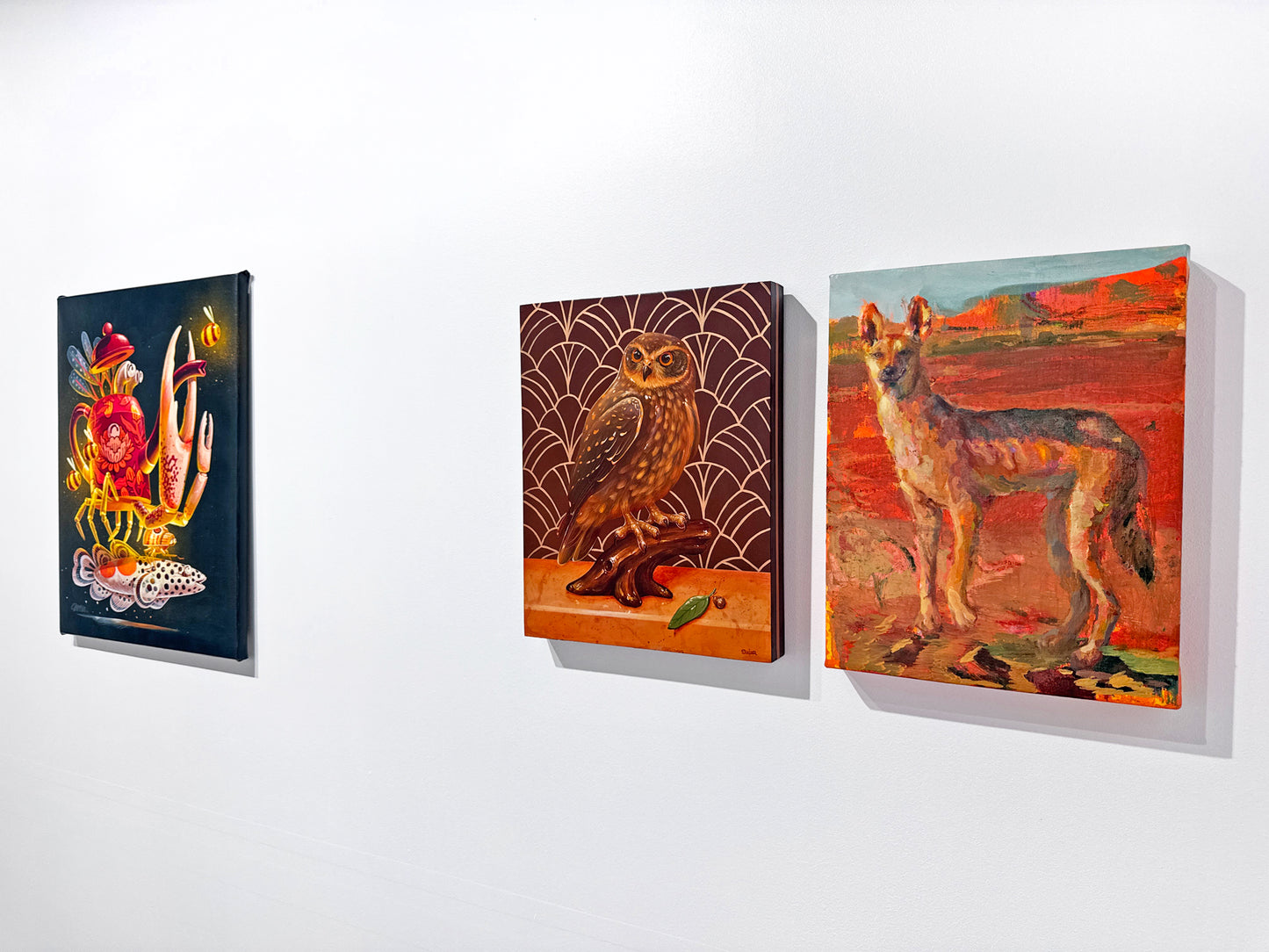 Alex Sugar - Perched Barking Owl