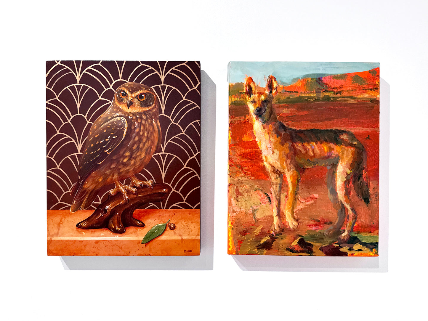 Alex Sugar - Perched Barking Owl